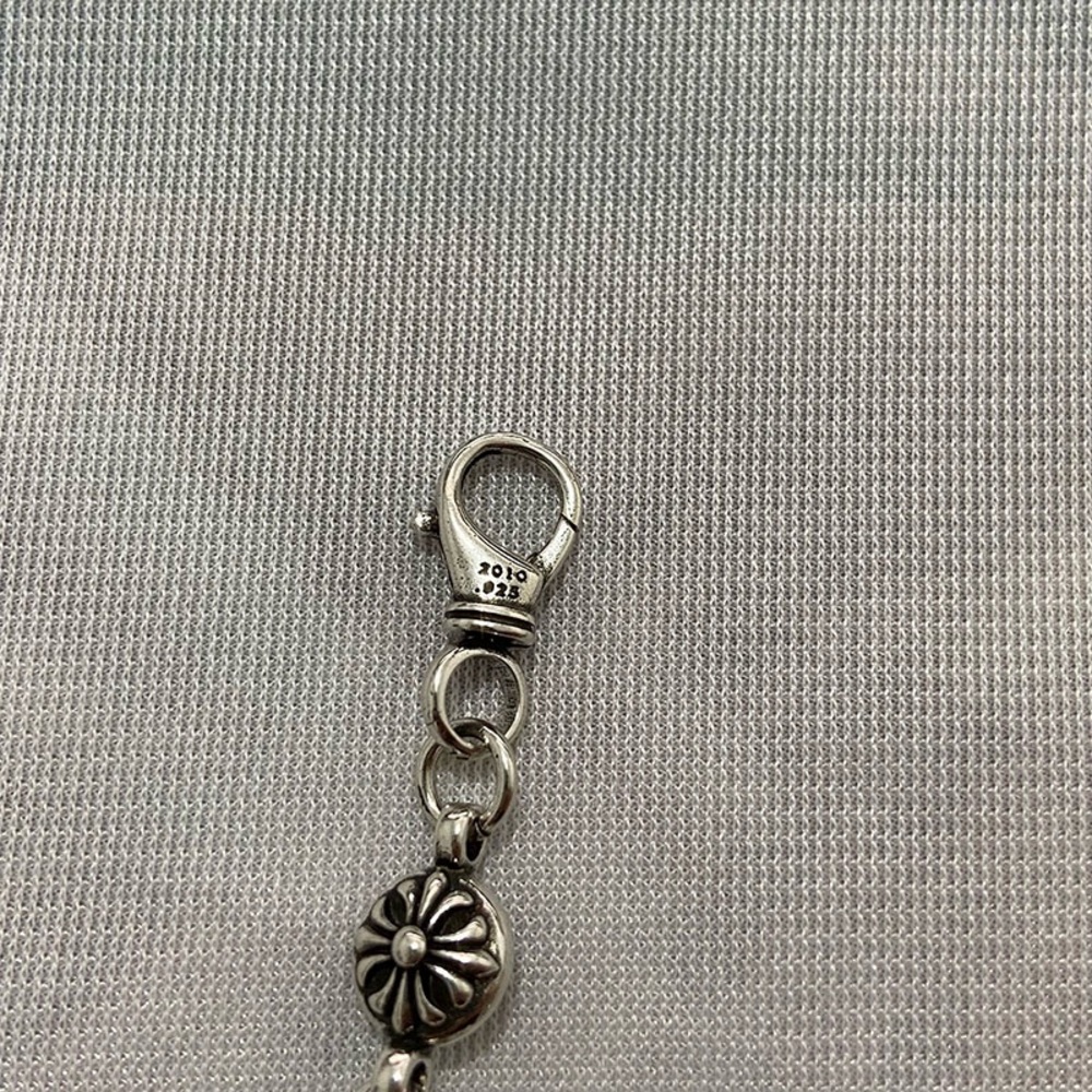 Chrome Hearts Sterling Silver Men's Dice Necklace - Picture 3 of 5